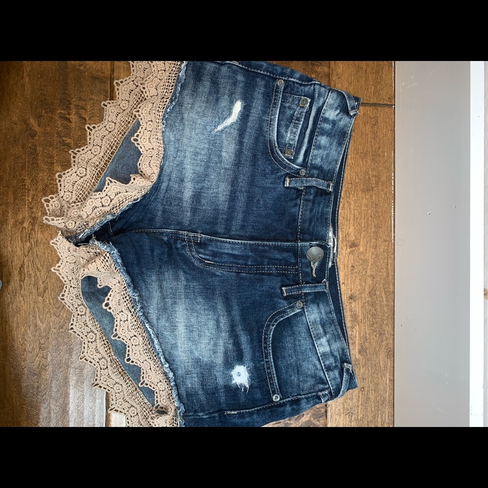 Free People Lace Shorts